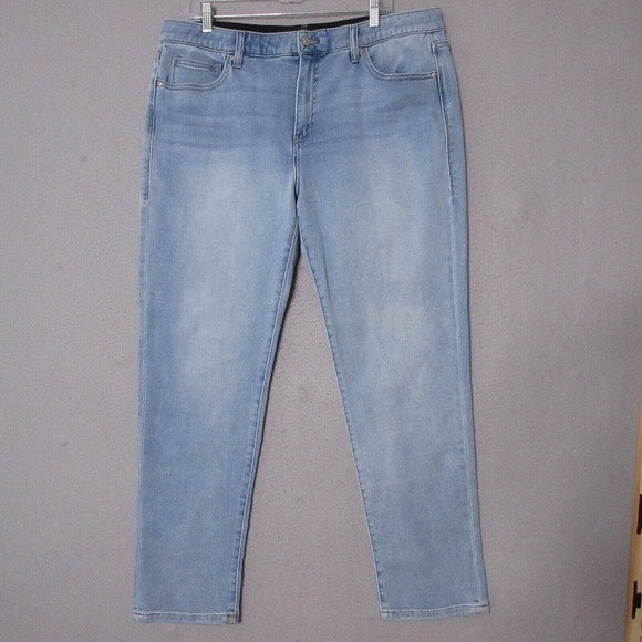 LuLaRoe Denim - LulaRoe Jeans Skinny Ankle Light Wash